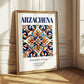 Arzachena, Italy – Travel Poster, styled in a charming Paris street view