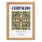 Certaldo, Italy – Travel Print, set in oak frame