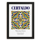 Certaldo, Italy – Travel Print, in sleek black frame
