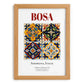 Bosa, Italy – Travel Wall Art, set in oak frame