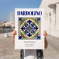 Bardolino, Italy – Vintage Travel Poster, no-text version framed in wood