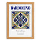 Bardolino, Italy – Vintage Travel Poster, set in oak frame