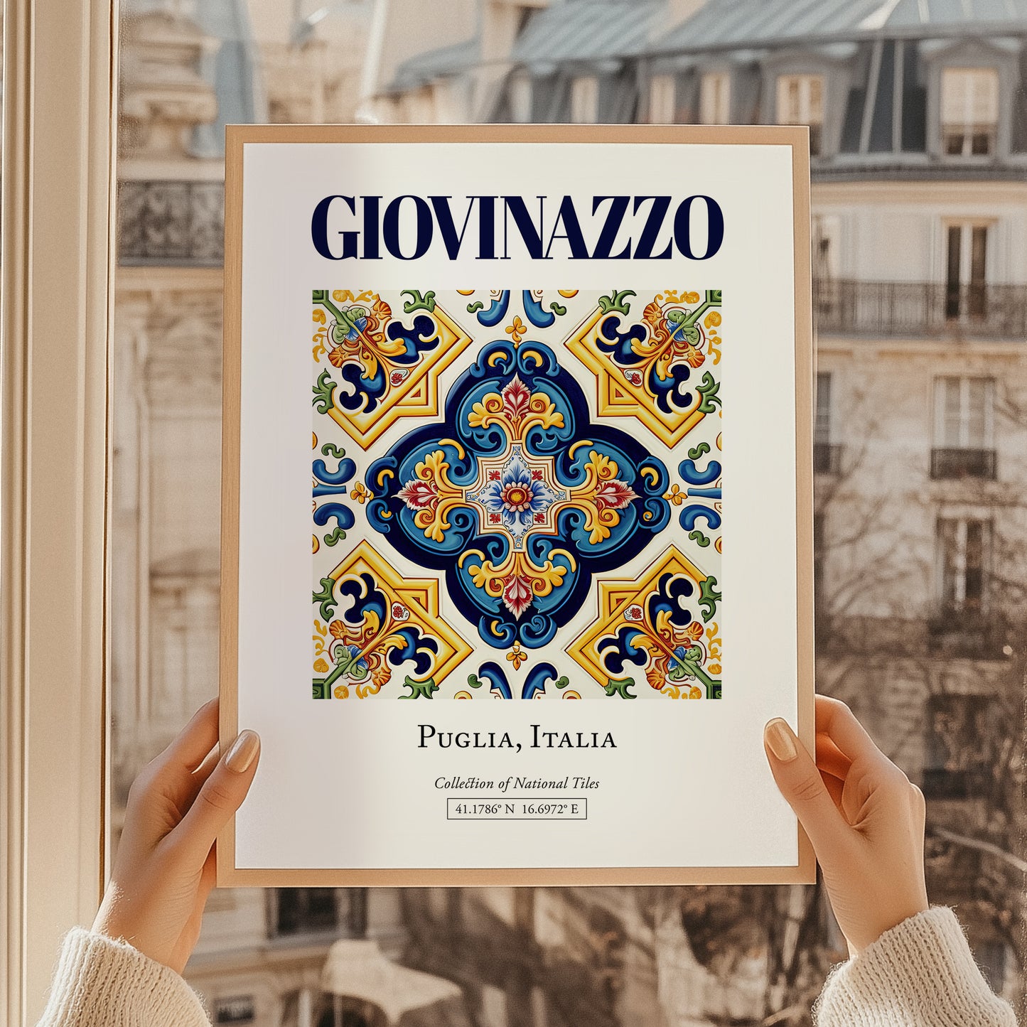 Giovinazzo, Italy – National Pride Wall Decor