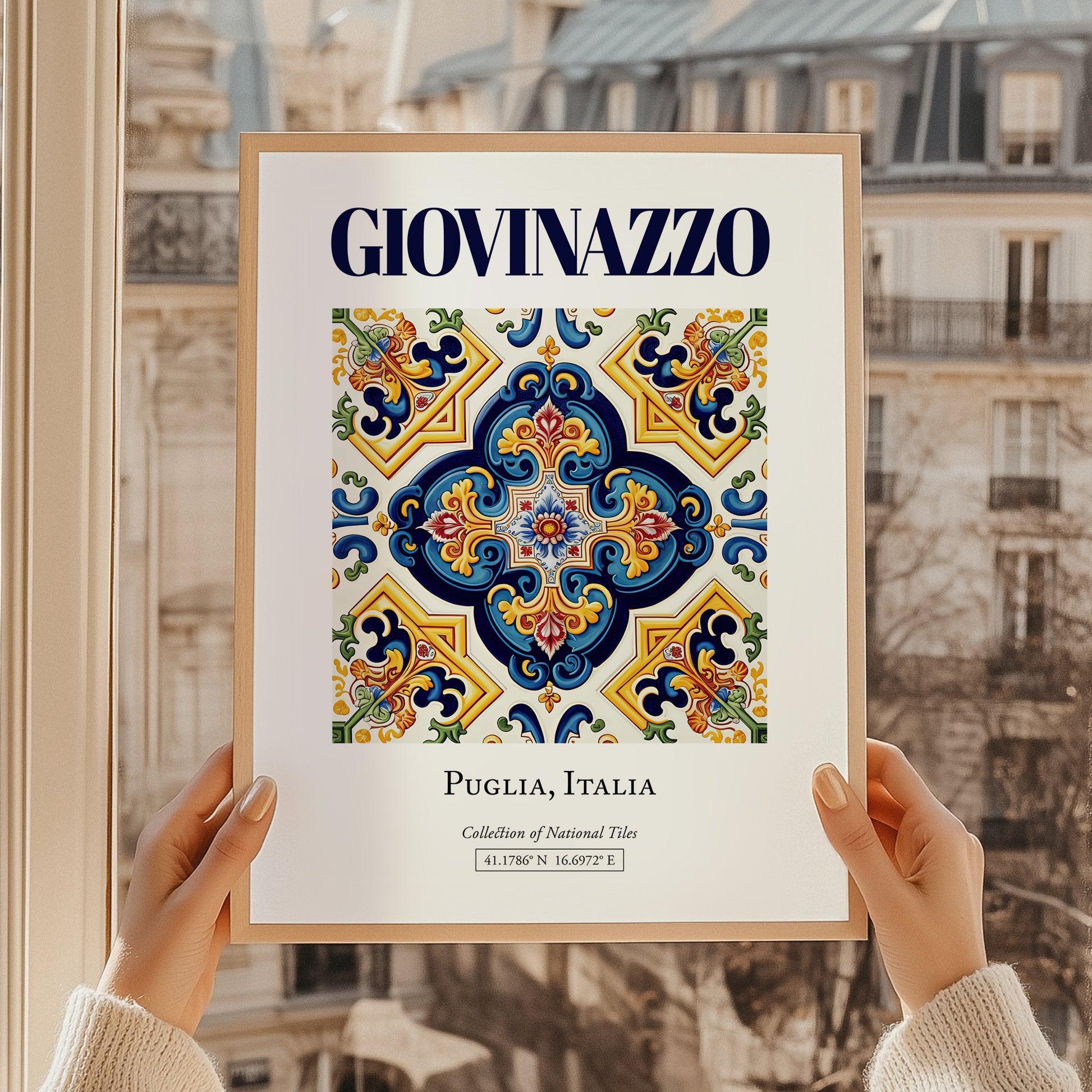 Giovinazzo, Italy – National Pride Wall Decor