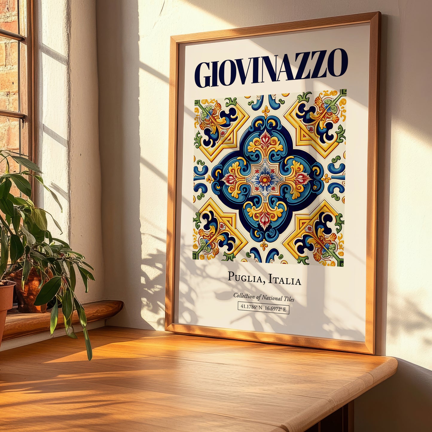 Giovinazzo, Italy – National Pride Wall Decor, clean layout with no caption