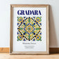 Gradara, Italy – Travel Print, in wooden frame leaning on the floor
