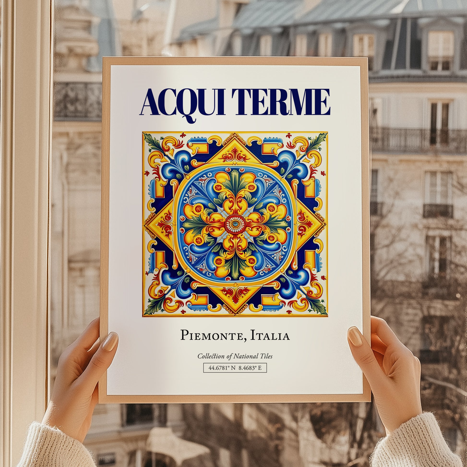 Acqui Terme, Italy – Retro Travel Poster