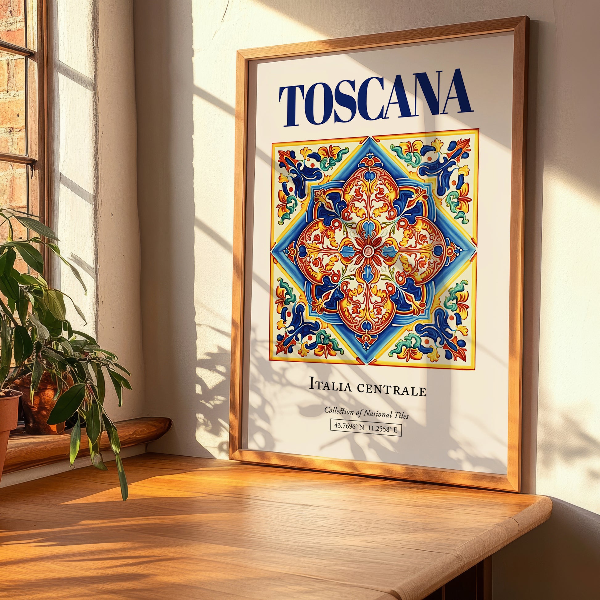 Toscana (Tuscany), Italy – Travel Wall Decor, clean layout with no caption