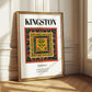 Kingston, Jamaica – Travel Wall Art, styled in a charming Paris street view