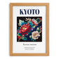 Kyoto, Japan – Travel Poster, set in oak frame