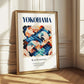 Yokohama, Japan – Travel Destination Art, styled in a charming Paris street view