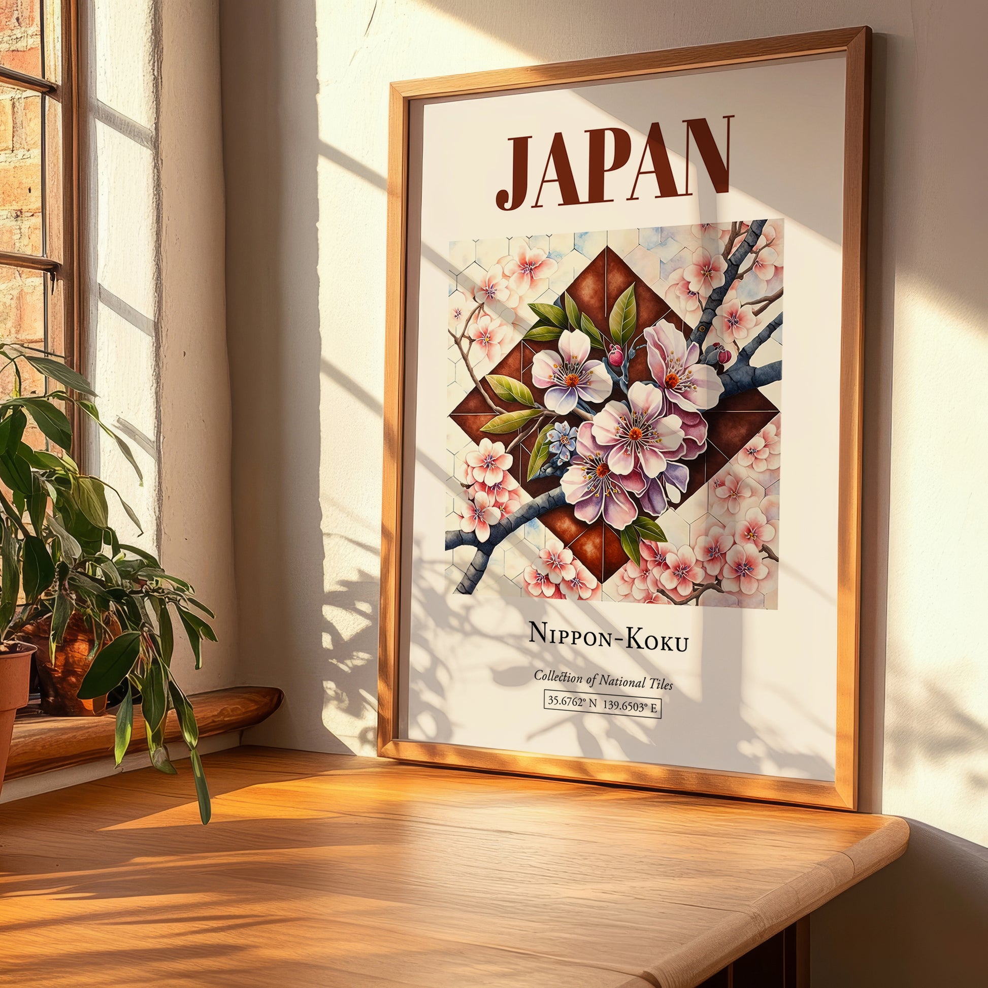 Japan, Nihon-koku – Travel Wall Decor, clean layout with no caption