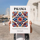 Palanga, Lithuania – Travel Wall Art, no-text version framed in wood