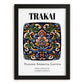 Trakai, Lithuania – Travel Poster, in sleek black frame
