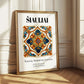 Šiauliai, Lithuania – Cityscape Wall Art, styled in a charming Paris street view