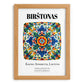 Birštonas, Lithuania – Travel Wall Art, set in oak frame