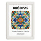 Birštonas, Lithuania – Travel Wall Art, placed in minimal white frame