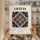 Lietuva, Lithuania – Wanderlust Wall Decor