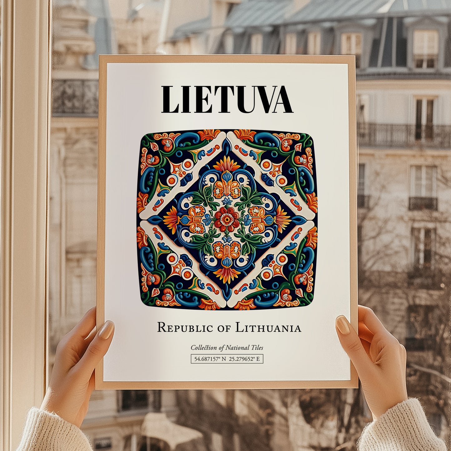 Lietuva, Lithuania – Wanderlust Wall Decor