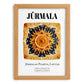 Jūrmala, Latvia – Travel Print, set in oak frame