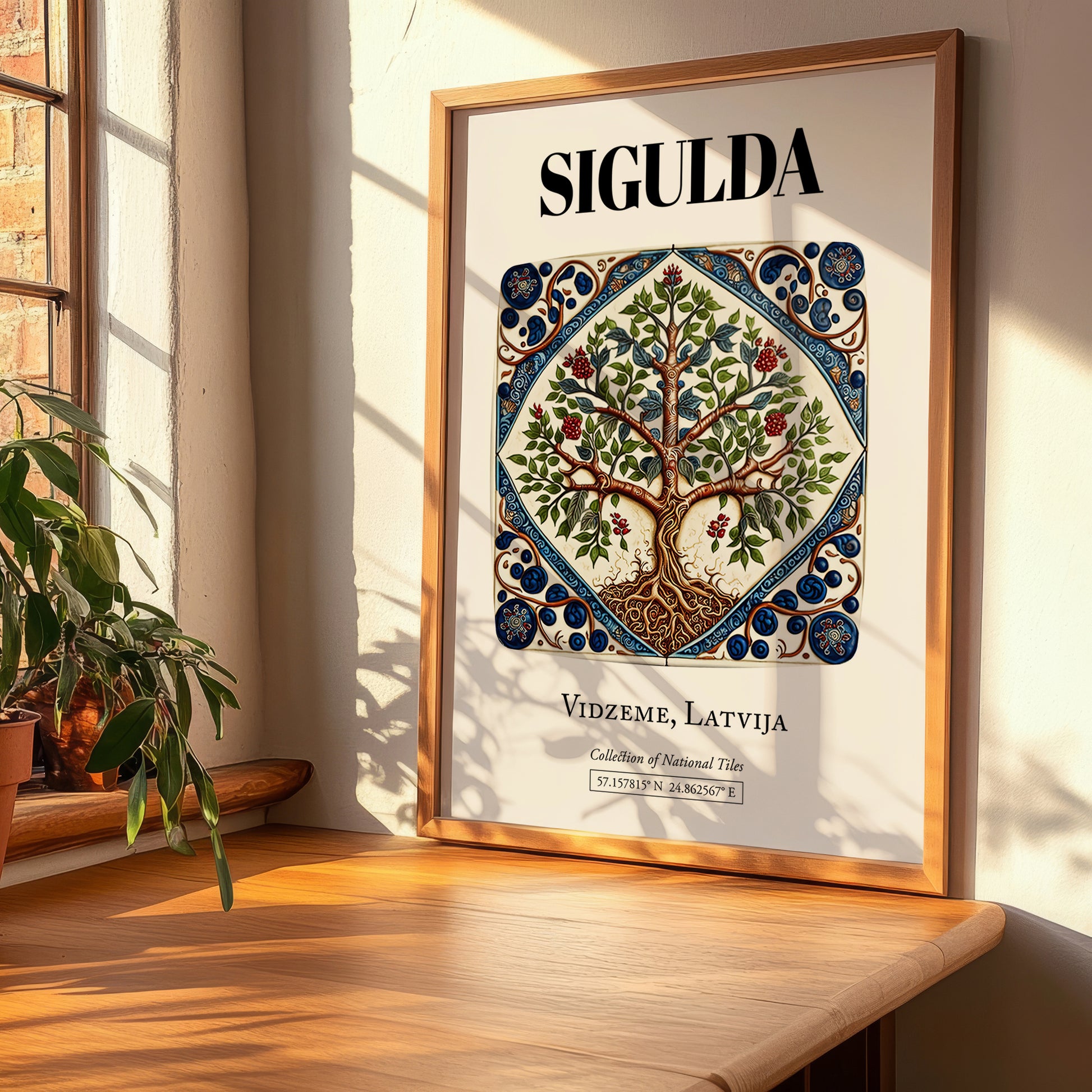 Sigulda, Latvia – Wanderlust Wall Decor, clean layout with no caption