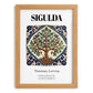 Sigulda, Latvia – Wanderlust Wall Decor, set in oak frame
