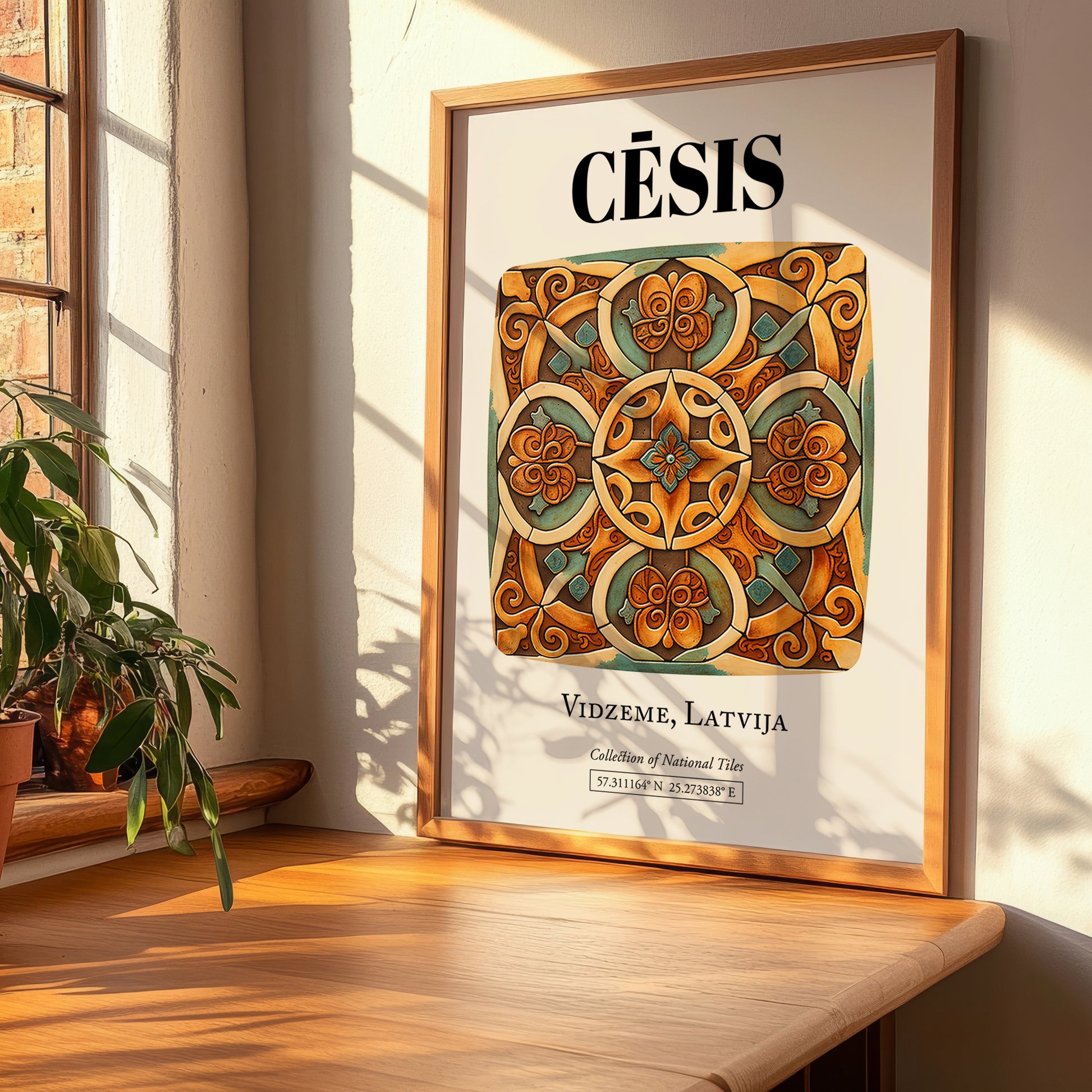 Cēsis, Latvia – Travel Wall Decor, clean layout with no caption