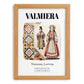 Valmiera, Latvia – Global Cities Wall Print, set in oak frame