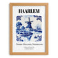 Haarlem, Netherlands – Travel Print, set in oak frame