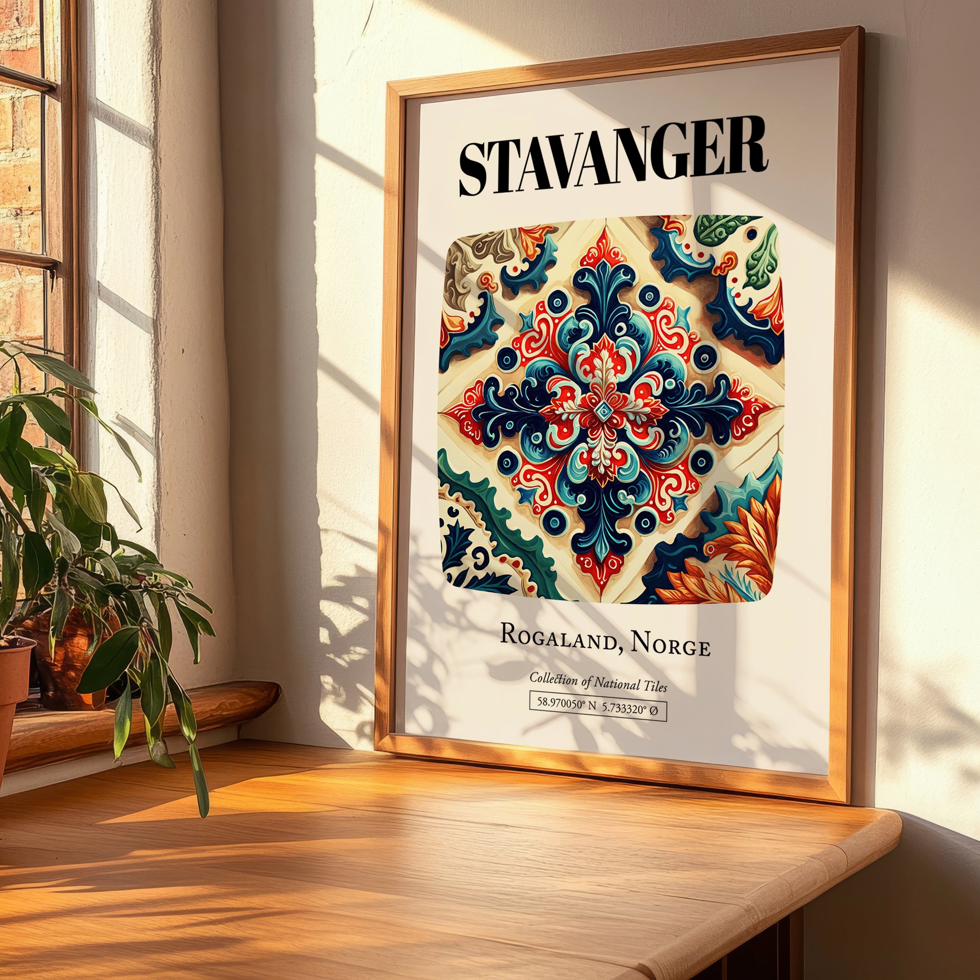 Stavanger, Norway – Travel Wall Art, clean layout with no caption