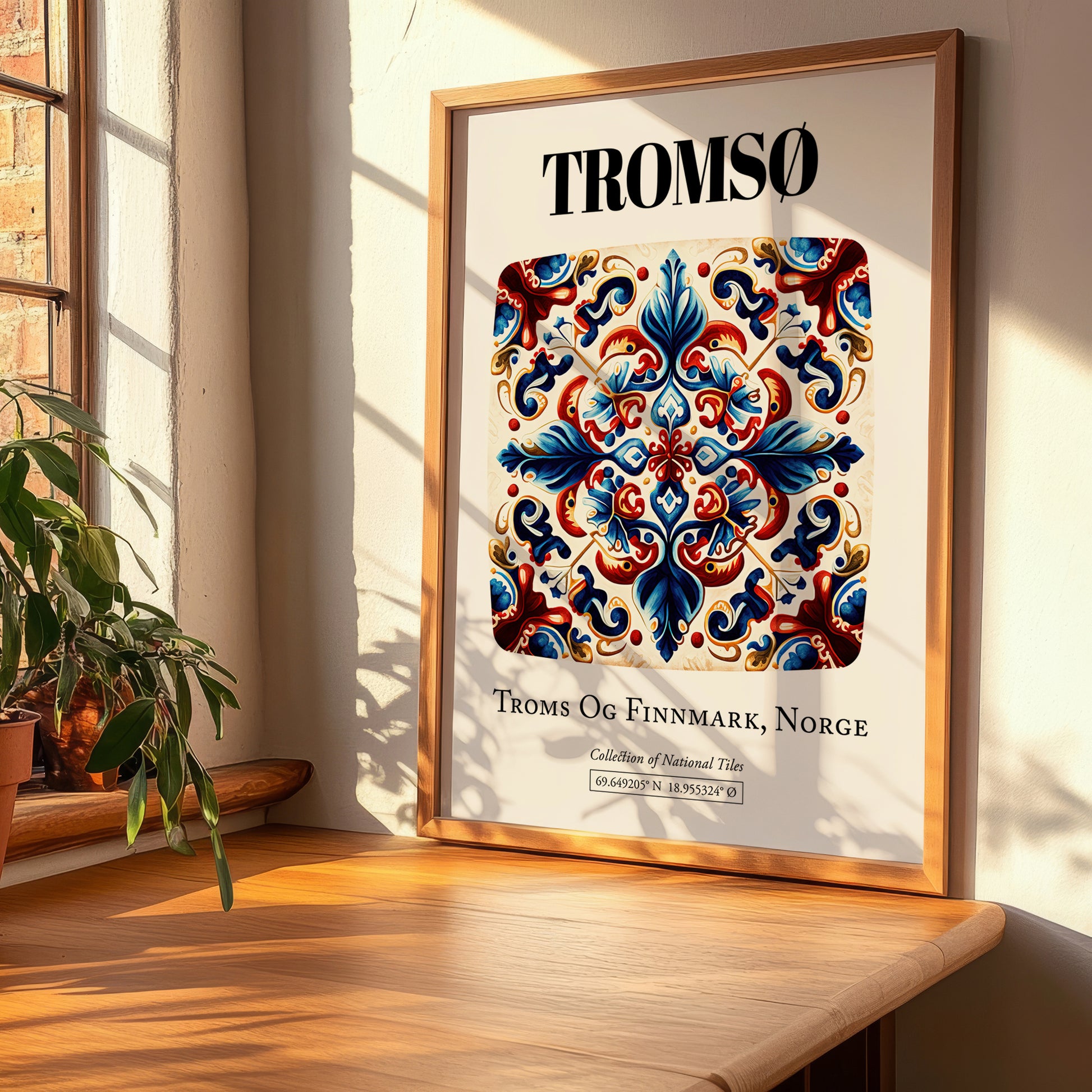 Tromsø, Norway – Travel Print, clean layout with no caption
