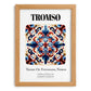 Tromsø, Norway – Travel Print, set in oak frame