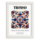 Tromsø, Norway – Travel Print, placed in minimal white frame