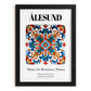 Ålesund, Norway – Travel Poster, in sleek black frame