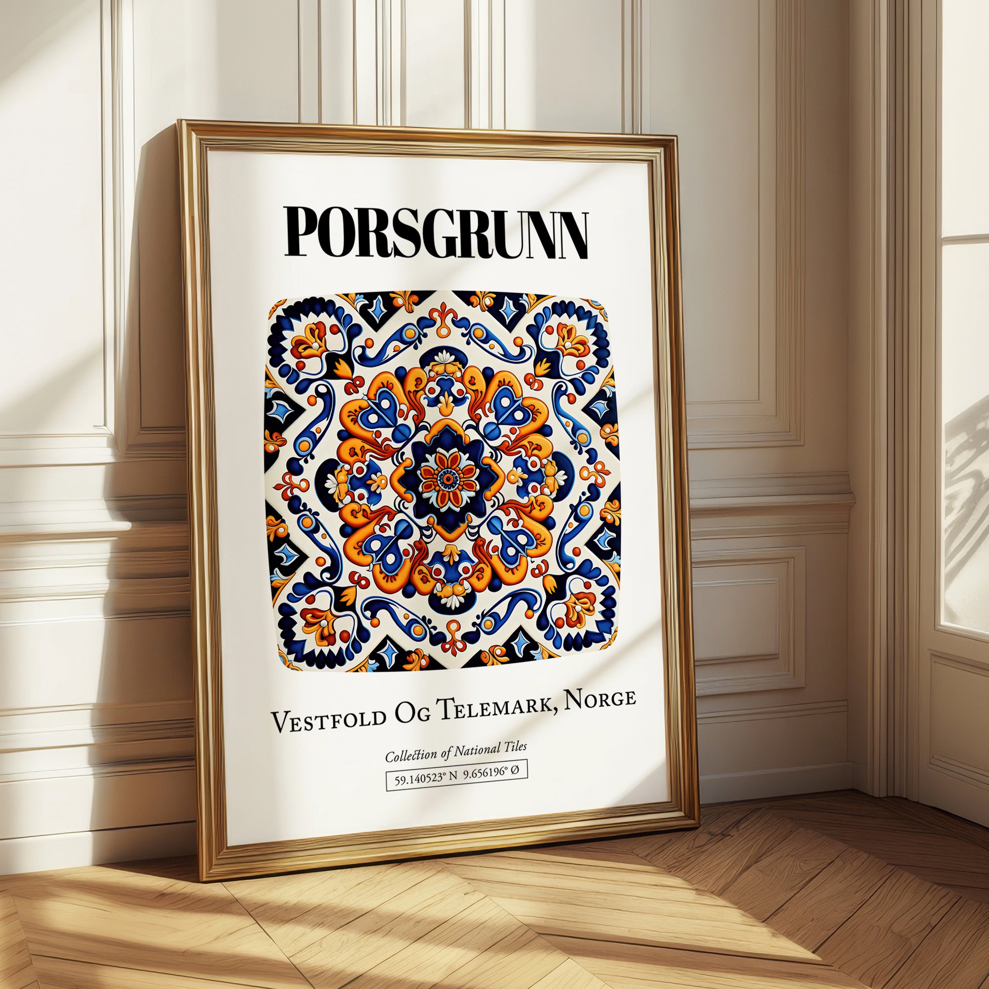 Porsgrunn, Norway – National Pride Wall Decor, styled in a charming Paris street view