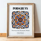 Porsgrunn, Norway – National Pride Wall Decor, in wooden frame leaning on the floor