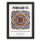 Porsgrunn, Norway – National Pride Wall Decor, in sleek black frame