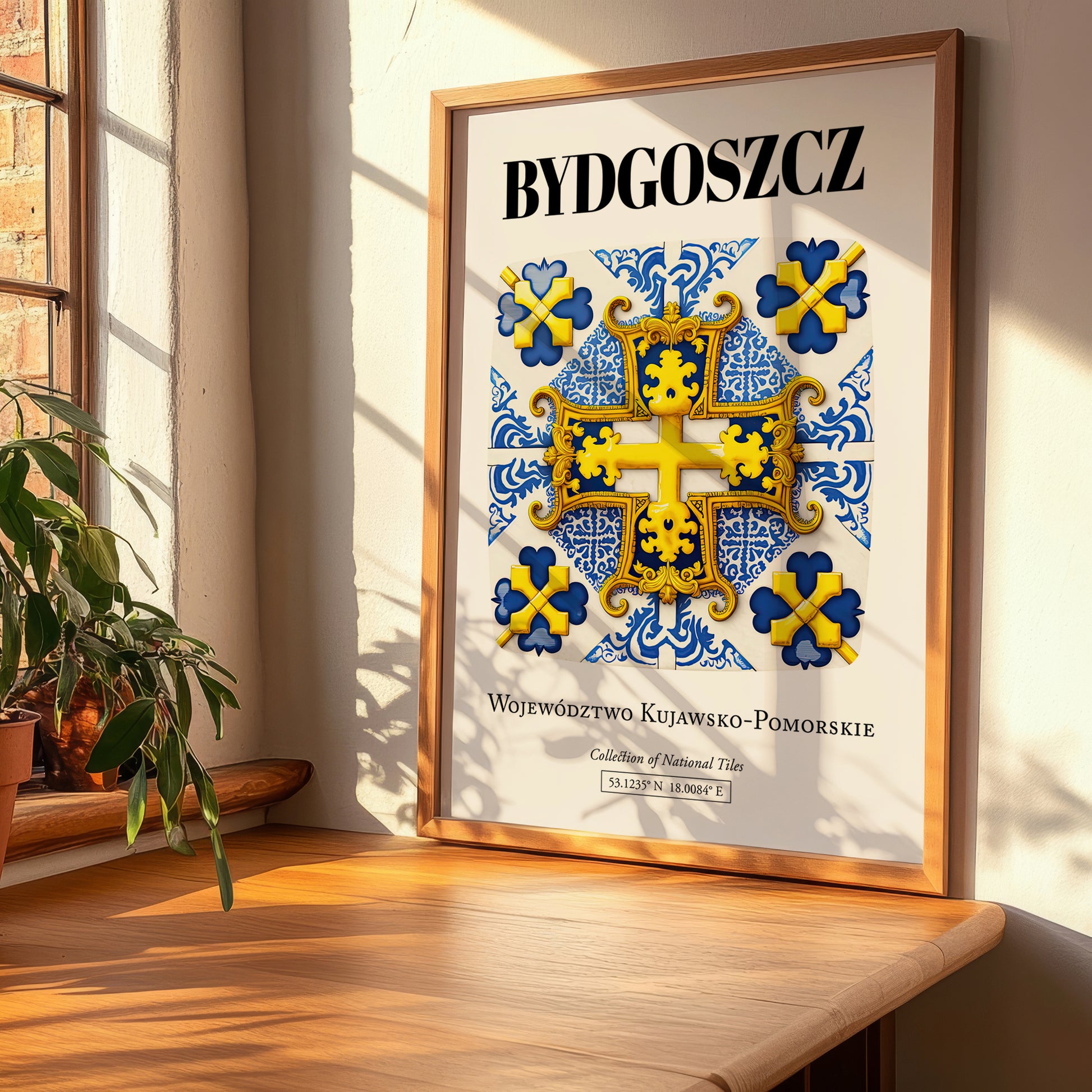 Bydgoszcz, Poland – Travel Poster, clean layout with no caption