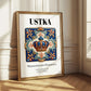 Ustka, Poland – Travel Print, styled in a charming Paris street view