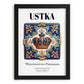 Ustka, Poland – Travel Print, in sleek black frame