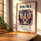 Polska, Poland – Travel Poster, clean layout with no caption