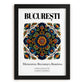 București, România – Travel Poster, in sleek black frame