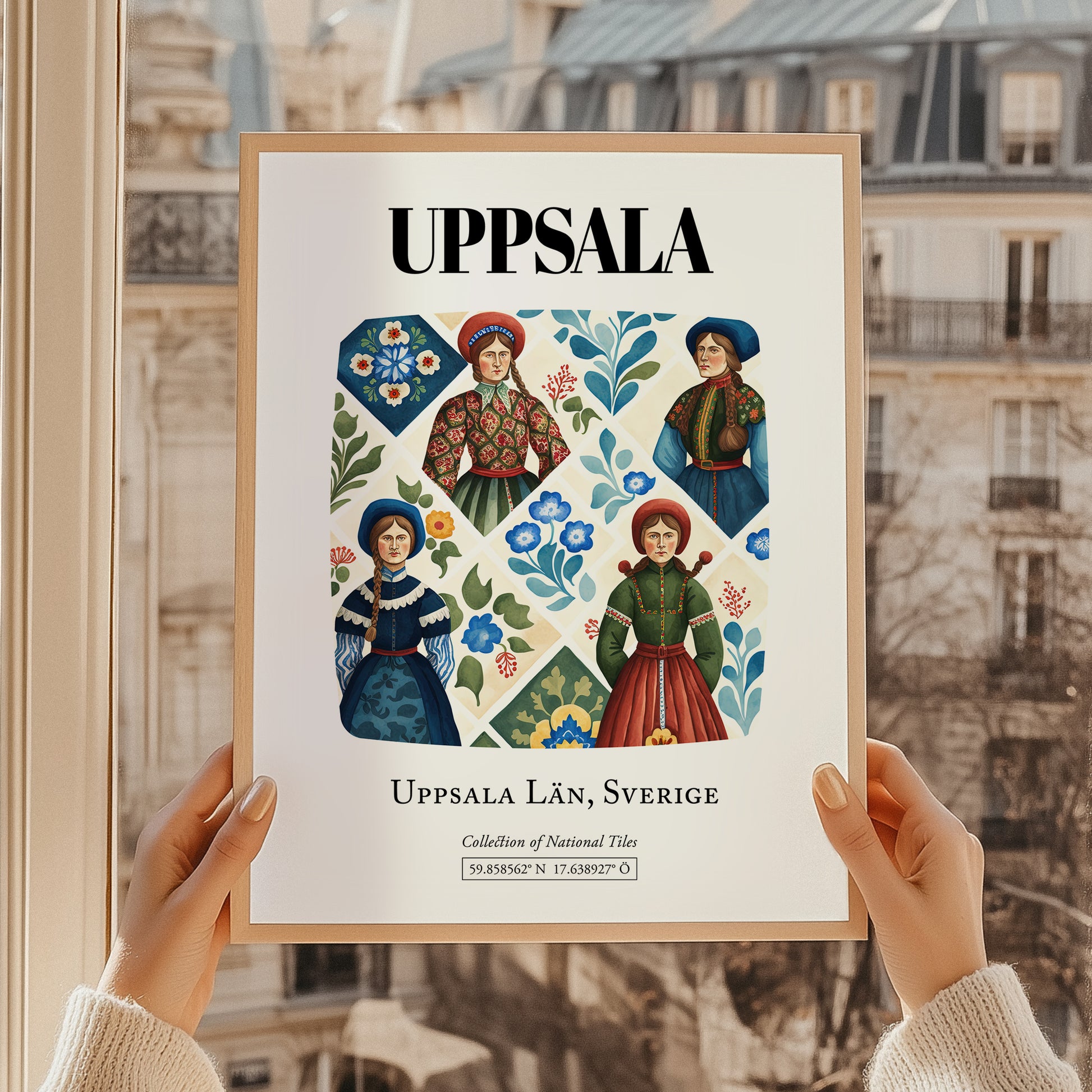 Uppsala, Sweden – Travel Poster