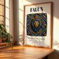 Falun, Sweden – Travel Poster, clean layout with no caption