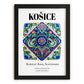 Košice, Slovakia – Travel Print, in sleek black frame