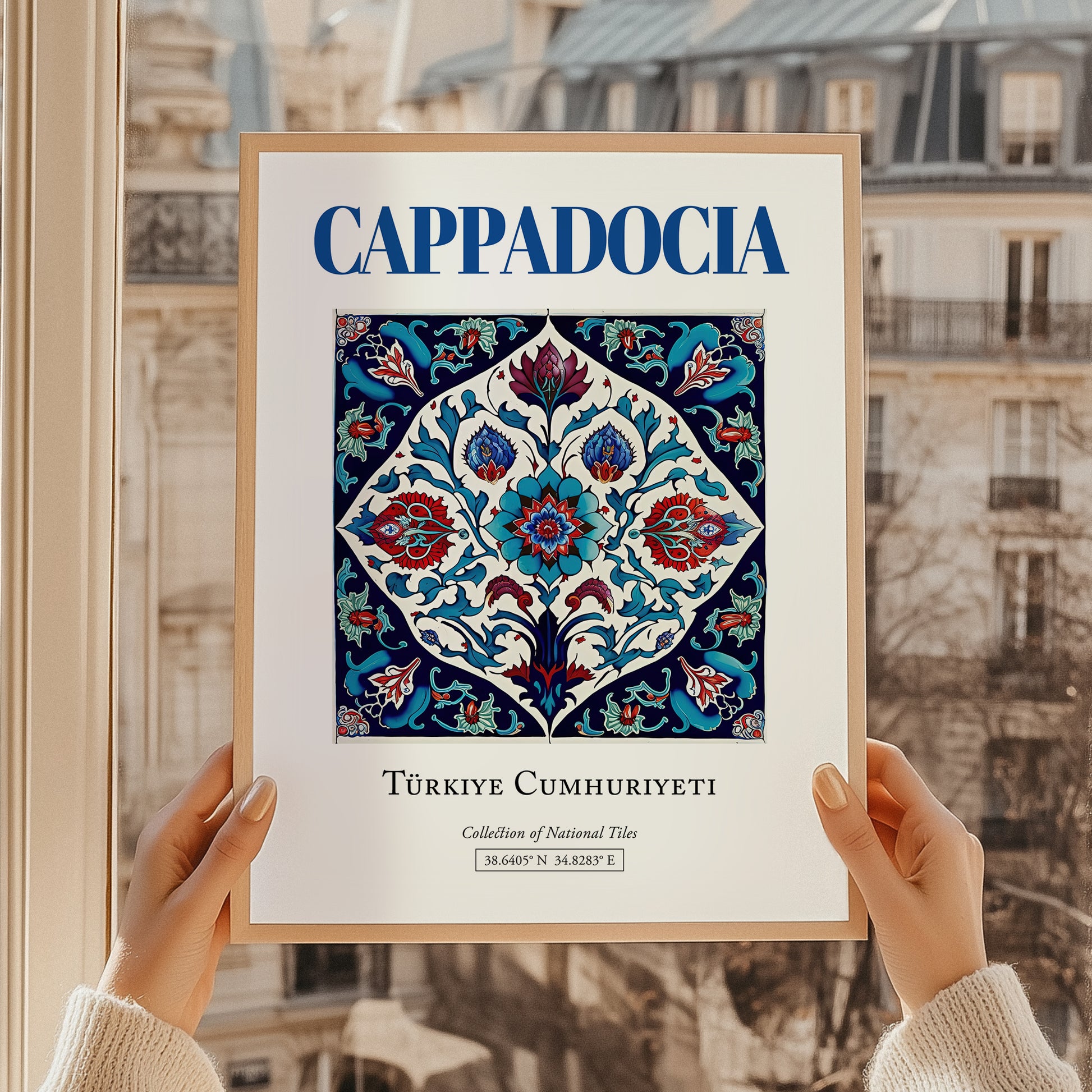 Cappadocia, Turkey – Vintage Travel Poster