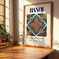 Hanoi, Vietnam – Travel Print, clean layout with no caption