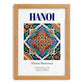 Hanoi, Vietnam – Travel Print, set in oak frame
