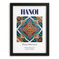 Hanoi, Vietnam – Travel Print, in sleek black frame