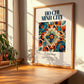 Ho Chi Minh City, Vietnam – Vintage Travel Poster, clean layout with no caption